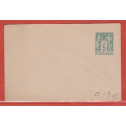 FRANCE ENTIER POSTAL 75 E3...