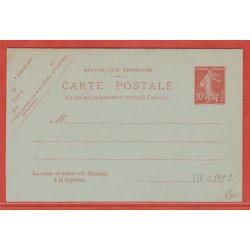 France Entier postal  138...
