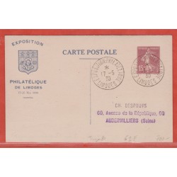 France Entier postal 189...