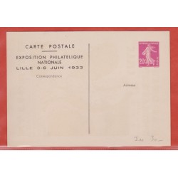 France Entier postal 190 CP...