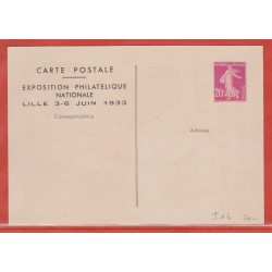 France Entier postal 190 CP...