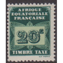 Afrique Equatoriale Taxe  3**