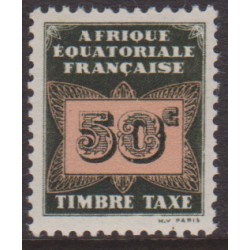 Afrique Equatoriale Taxe  7**