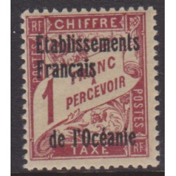 -French Oceania Postage Due...