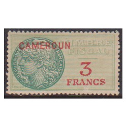 Cameroun Revenue * 3 francs