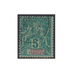 French Congo  15 used