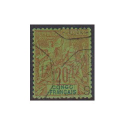 French Congo  18 used