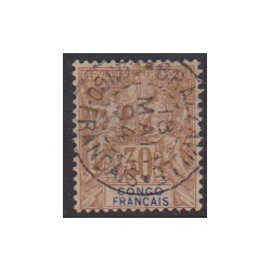 French Congo  20 used