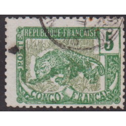 Congo  30b obl Variété...