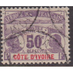 Côte d'ivoire Taxe  6 obl