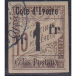 Ivory Coast Parcel  8b used