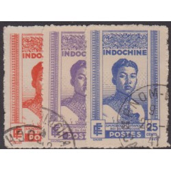 Indochine 224/26 obl