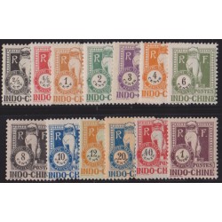 Indochine Taxe 31/43**