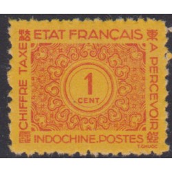 Indochine Taxe 75**