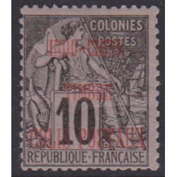 Indochine Timbre colis...