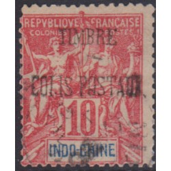Indochine Timbre colis...