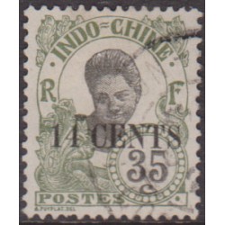 Indochine  81a obl Variété...