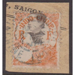Indochine 103b obl Variété...