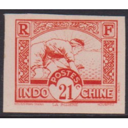 Indochine 164a** rouge sur...