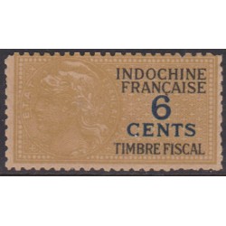 Indochine Timbre fiscal 6...