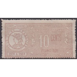 Indochine Timbre fiscal 10...