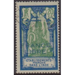 Inde 182a obl Variété...
