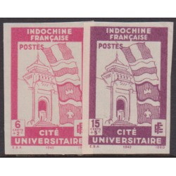 Indochine 278a/79a**...