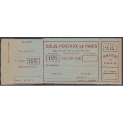 France Colis postaux Paris...