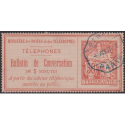 Timbres-Téléphone  4 Obl