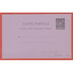 France Entier postal   89...