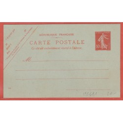 France Entier postal  135...