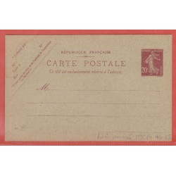France Entier postal  139...