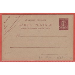 France Entier postal  139...