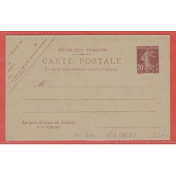 France Entier postal  139...