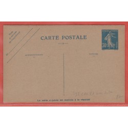 France Entier postal  192...