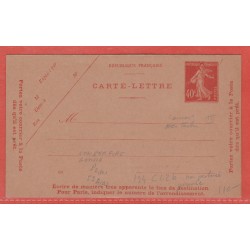 France Entier postal  194...