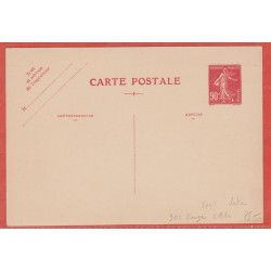 France Entier postal 90c...