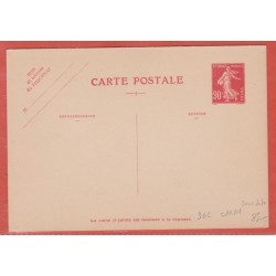 France Entier postal 90c...