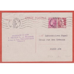 France Entier postal  716B...
