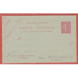France Entier postal  129...