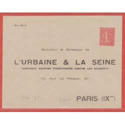 France Entier postal  199...