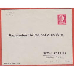 FRANCE ENTIER POSTAL 1011...