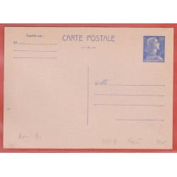 FRANCE ENTIER POSTAL 1011B...