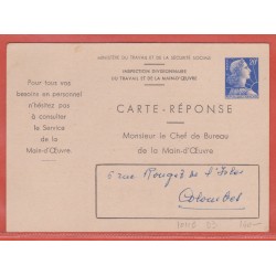 FRANCE ENTIER POSTAL 1011B...