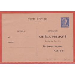 FRANCE ENTIER POSTAL 1011B...