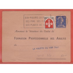 FRANCE ENTIER POSTAL 1011B...