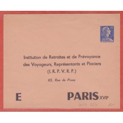 FRANCE ENTIER POSTAL 1011B...