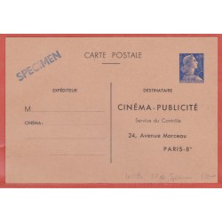 FRANCE ENTIER POSTAL 1011Ba...