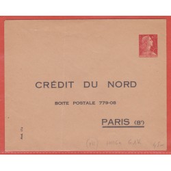 FRANCE ENTIER POSTAL 1011Ca...