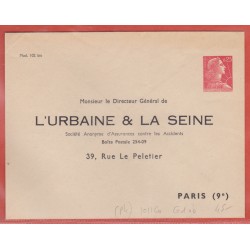 FRANCE ENTIER POSTAL 1011Ca...